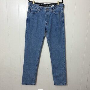 Lee Riders Regular Fit Straight Leg Men's Blue Jeans Size 36 x36 NWT